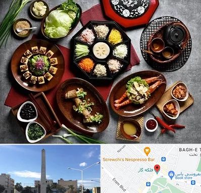 رستوران کره ای در فلکه گاز شیراز