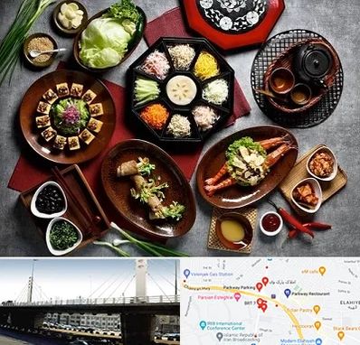 رستوران کره ای در پارک وی
