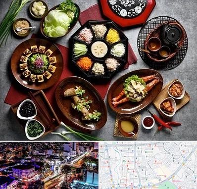 رستوران کره ای در منظریه رشت