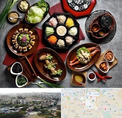 رستوران کره ای در منطقه 20 تهران