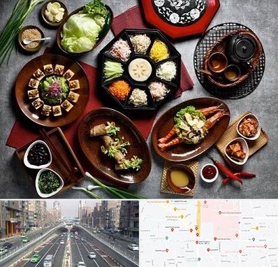 رستوران کره ای در توحید