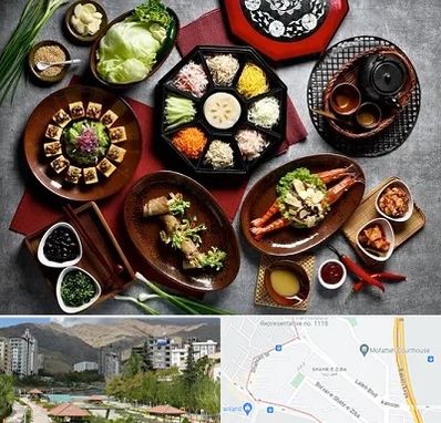 رستوران کره ای در شهر زیبا