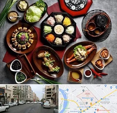 رستوران کره ای در زیتون کارمندی اهواز