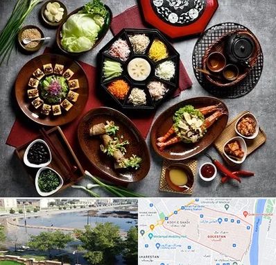 رستوران کره ای در گلستان اهواز