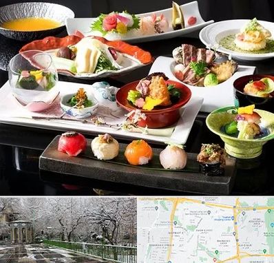رستوران ژاپنی در باغ فیض