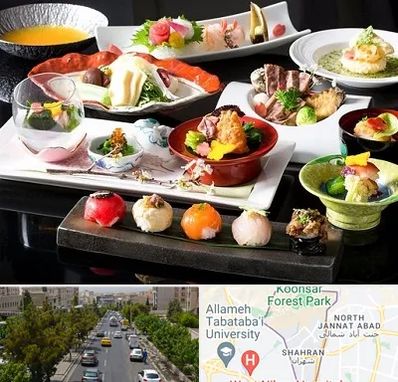 رستوران ژاپنی در شهران 