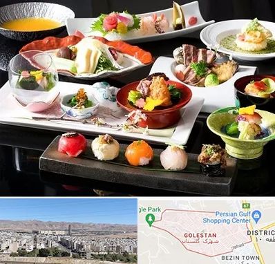 رستوران ژاپنی در شهرک گلستان شیراز