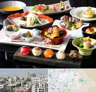 رستوران ژاپنی در منطقه 14 تهران