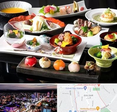 رستوران ژاپنی در گلسار رشت