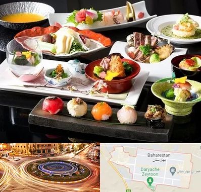رستوران ژاپنی در بهارستان