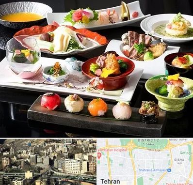 رستوران ژاپنی در مرزداران 