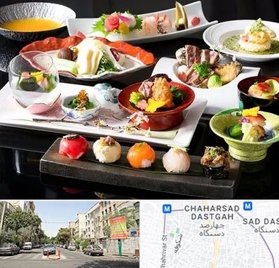 رستوران ژاپنی در چهارصد دستگاه