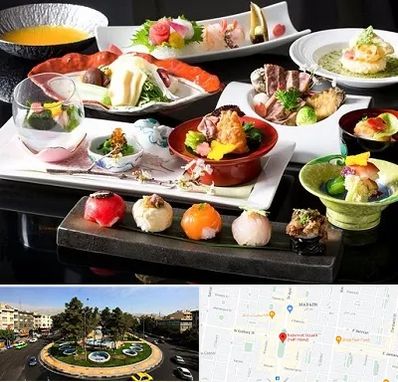 رستوران ژاپنی در هفت حوض
