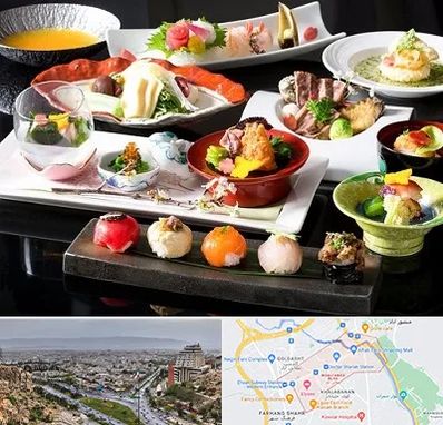 رستوران ژاپنی در معالی آباد شیراز