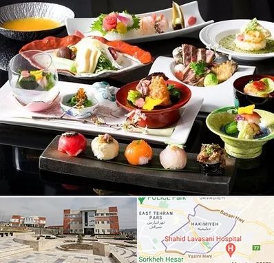 رستوران ژاپنی در حکیمیه