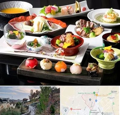 رستوران ژاپنی در باغستان کرج