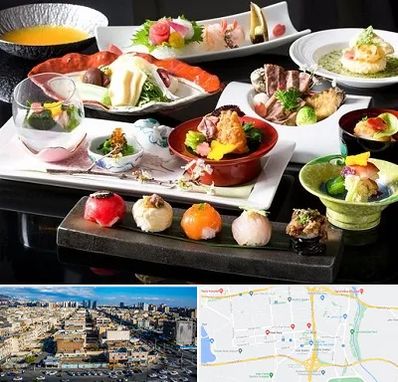 رستوران ژاپنی در شهرک راه آهن