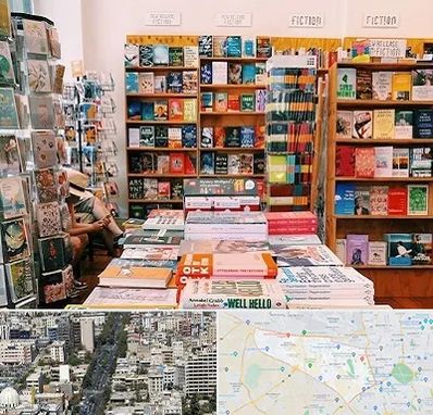 کتاب فروشی زبان در منطقه 18 تهران