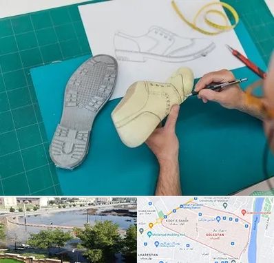 آموزشگاه طراحی کفش در گلستان اهواز