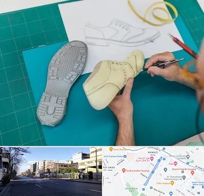 آموزشگاه طراحی کفش در خیابان ملاصدرا شیراز