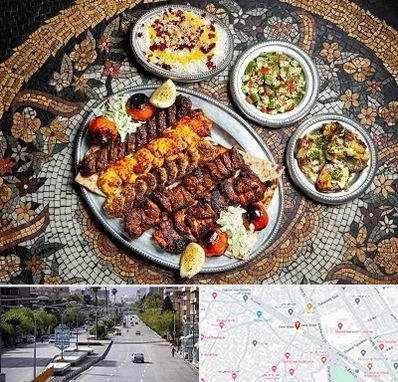 رستوران سنتی در خیابان زند شیراز