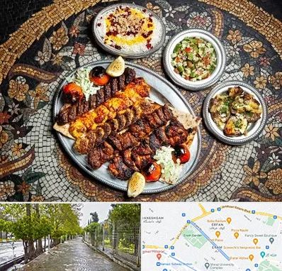 رستوران سنتی در خیابان ارم شیراز