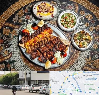رستوران سنتی در قدوسی شرقی شیراز