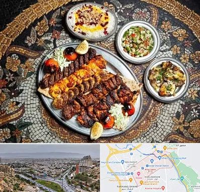 رستوران سنتی در معالی آباد شیراز