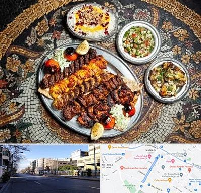 رستوران سنتی در خیابان ملاصدرا شیراز