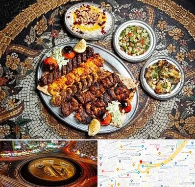 رستوران سنتی در میدان ولیعصر