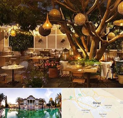 رستوران رو باز در شیراز