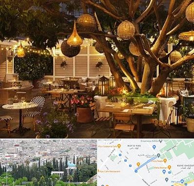 رستوران رو باز در محلاتی شیراز