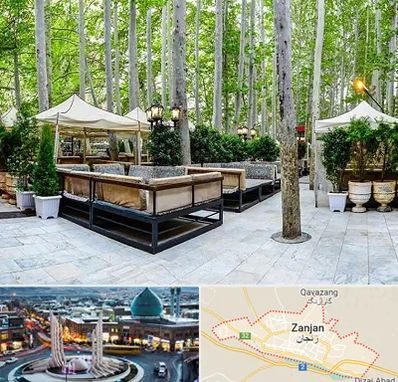 باغ رستوران در زنجان