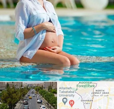 شنا بارداری در شهران 