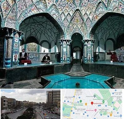 گرمابه ایرانی و سنتی در بلوار فردوسی مشهد