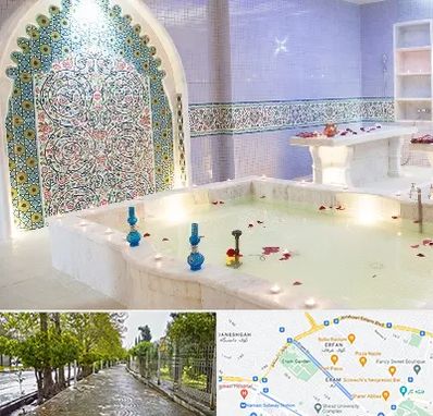 حمام ایرانی و سنتی در خیابان ارم شیراز