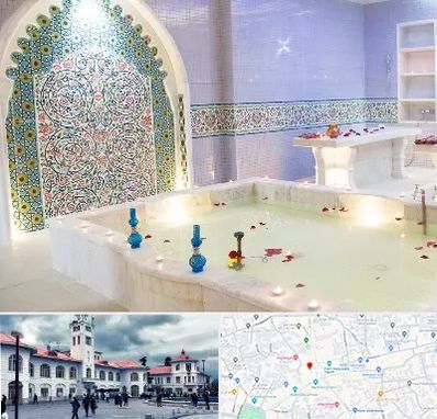 حمام ایرانی و سنتی در میدان شهرداری رشت