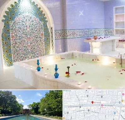حمام ایرانی و سنتی در هشت بهشت اصفهان