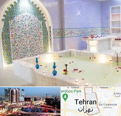 حمام ایرانی و سنتی در صادقیه 