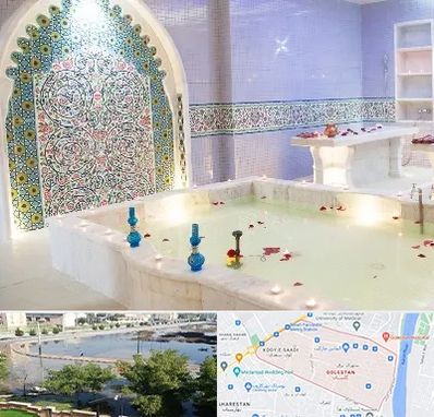 حمام ایرانی و سنتی در گلستان اهواز