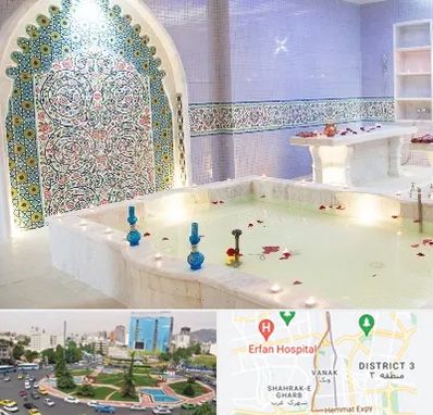 حمام ایرانی و سنتی در ونک 