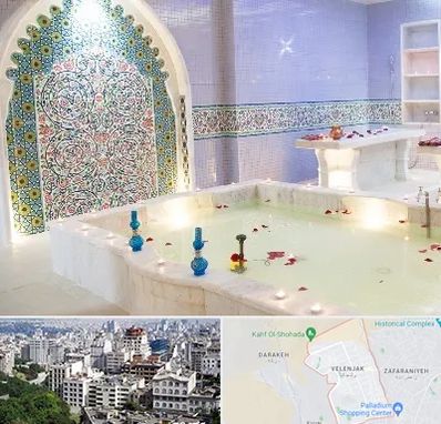 حمام ایرانی و سنتی در ولنجک 