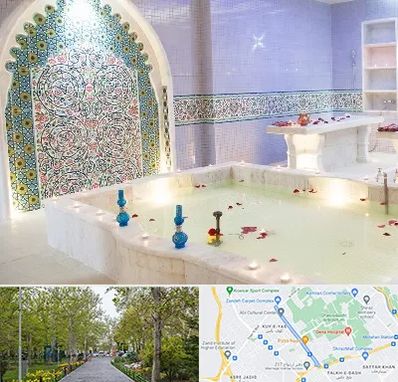 حمام ایرانی و سنتی در قدوسی غربی شیراز