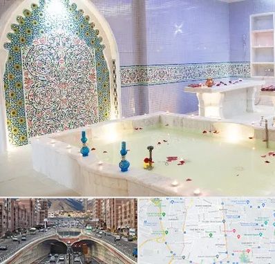 حمام ایرانی و سنتی در منطقه 10 تهران
