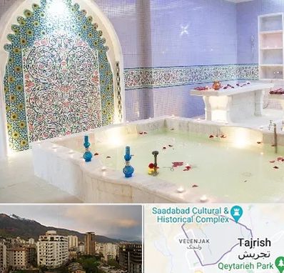 حمام ایرانی و سنتی در زعفرانیه