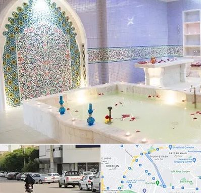 حمام ایرانی و سنتی در قدوسی شرقی شیراز