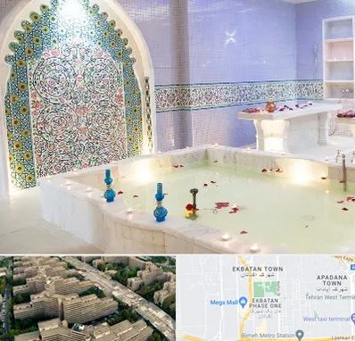 حمام ایرانی و سنتی در اکباتان 
