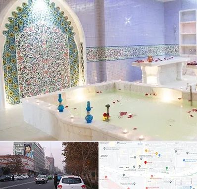 حمام ایرانی و سنتی در کارگر شمالی