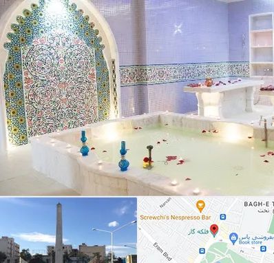 حمام ایرانی و سنتی در فلکه گاز شیراز