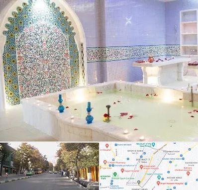 حمام ایرانی و سنتی در شریعتی